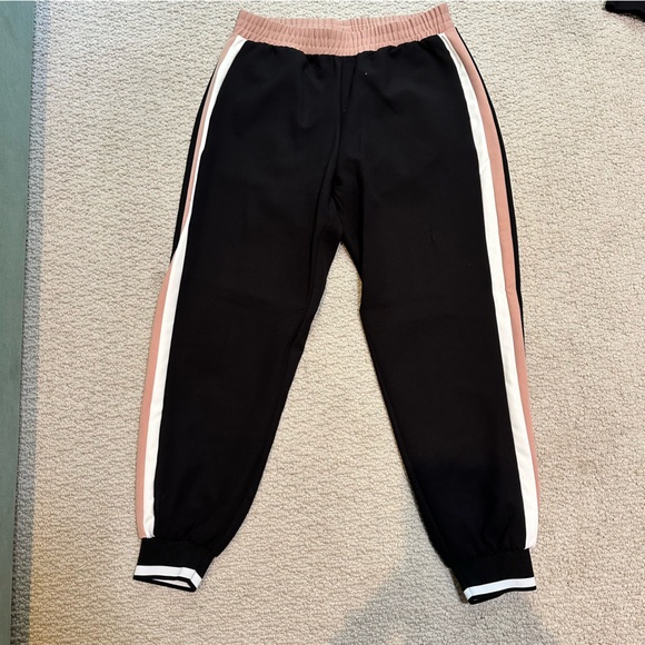 Zara High Waisted Black Jogger - Picture 2 of 5